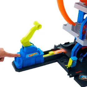 Garáž - Hot Wheels City JBM74 Maxi Garáž - 3