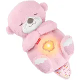 Fisher-Price JLJ33 Zklidňující růžová vydra s melodiemi