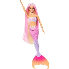 Panenka - Barbie HRP97 Barbie a dotek kouzla - Mořská panna Malibu - 3