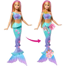 Panenka - Barbie JDM72 Kouzelná květinová mořská panna - blondýnka - 3