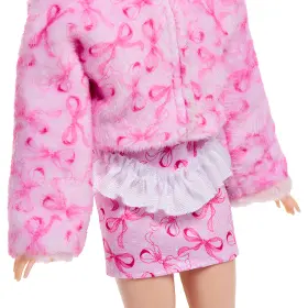 Panenka - Barbie JJP66 Cutie Reveal Růžové jehně - 5