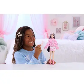 Panenka - Barbie JJP66 Cutie Reveal Růžové jehně - 6