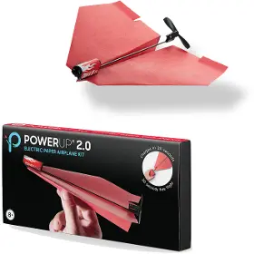 Lietadlo - PowerUp Elektrická lastovička červená - 7