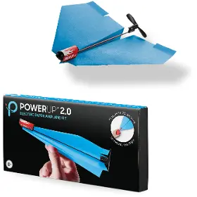 Lietadlo - PowerUp Elektrická lastovička modrá - 7