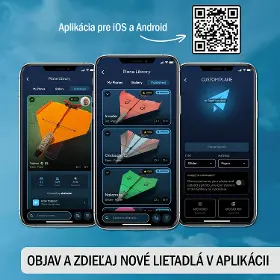 Lietadlo - PowerUp RC Smart lastovička 4.0 - 8