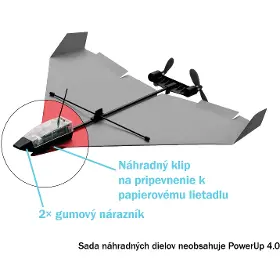Príslušenstvo k RC modelom - PowerUp Súprava náhradných dielov Spare Parts pre lietadlo 4.0 - 2
