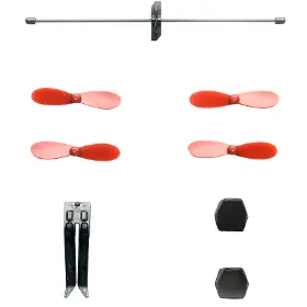 Príslušenstvo k RC modelom - PowerUp Súprava náhradných dielov Spare Parts pre lietadlo 4.0 - 1
