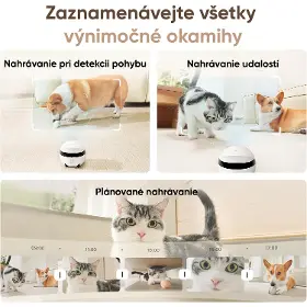 Robot - Enabot ROLA Mini Robotický spoločník s 2K kamerou - 4