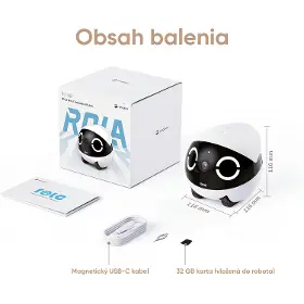Robot - Enabot ROLA Mini Robotický spoločník s 2K kamerou - 9