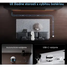 Robot - Enabot EBO Air 2 Plus Robotický AI spoločník s 3K kamerou - 9