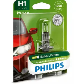 Autožárovka - Philips H1 LongLife EcoVision - 2