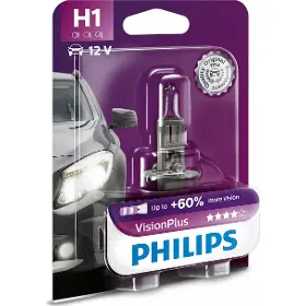 Autožárovka - Philips H1 VisionPlus - 2