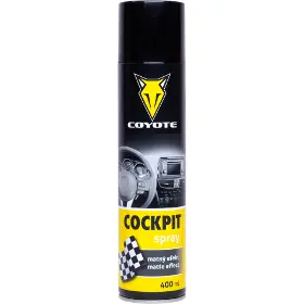 Čistič interiéru - Coyote Cockpit spray Matný efekt 400 ml (CY-1031260012) - 1