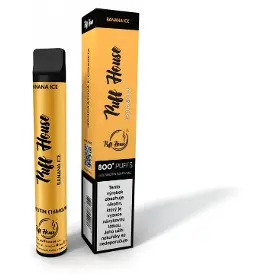 E-cigareta - Puff House 800 Banana Ice - 2