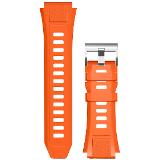 Aligator Řemínek silikonový 22 mm oranžový
